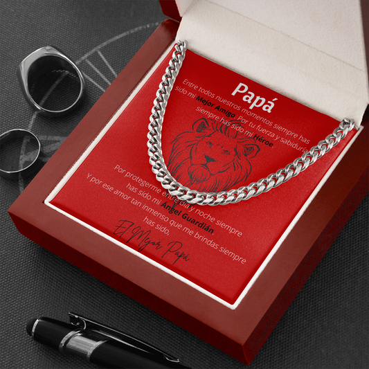 Papá Lion - Cuban Link Chain