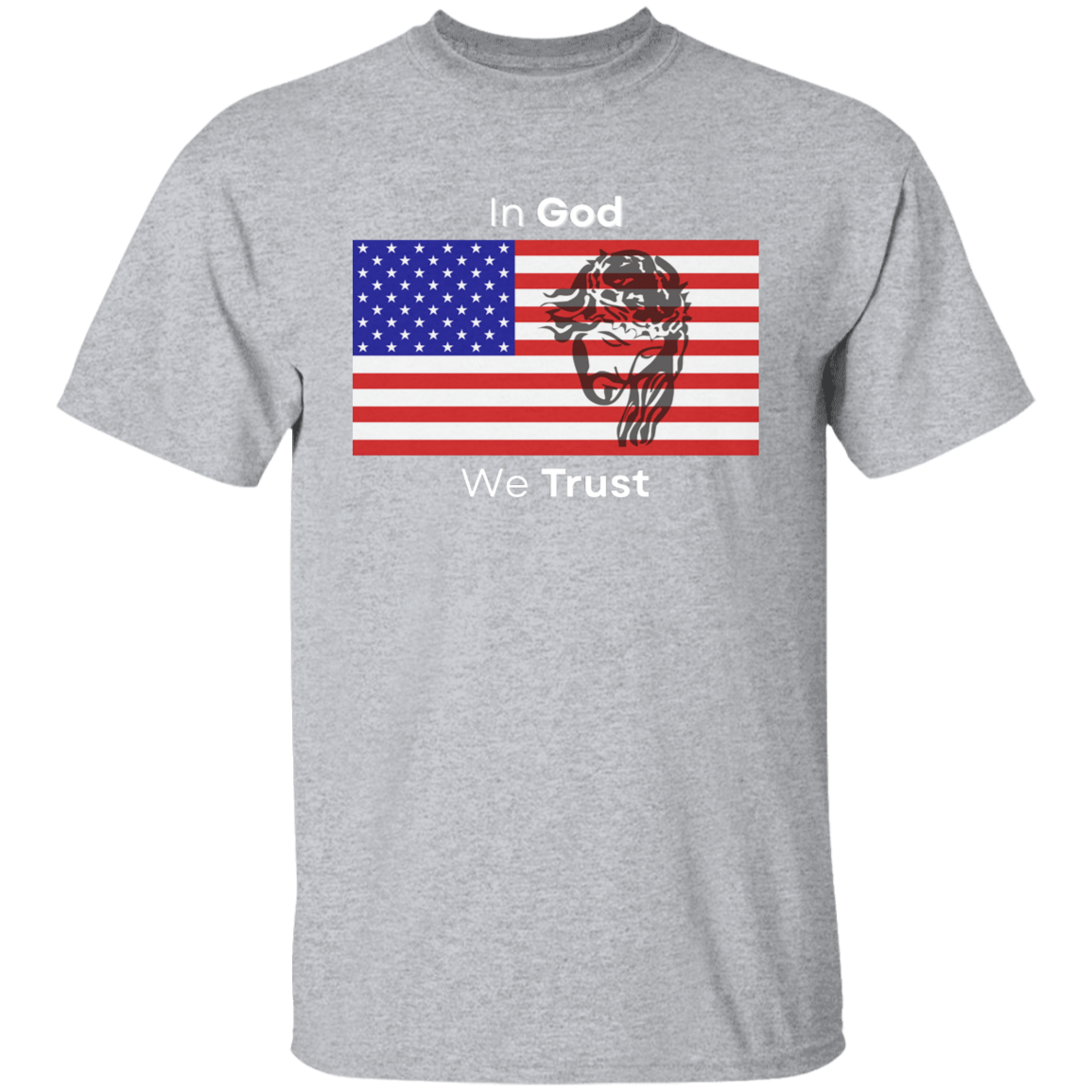 American Flag In God We Trust T-Shirt