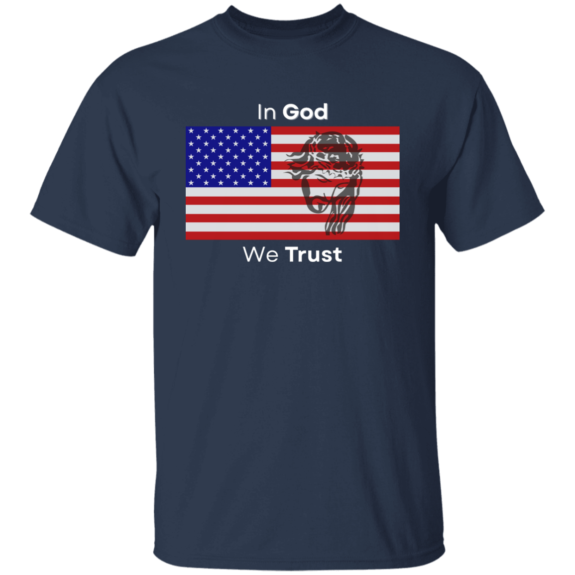 American Flag In God We Trust T-Shirt