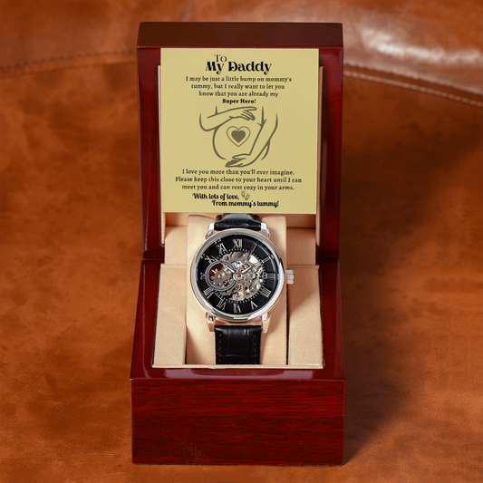 To My Daddy - Openwork Watch