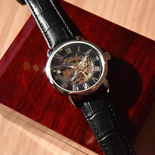 To My Son - Men's Openwork Watch